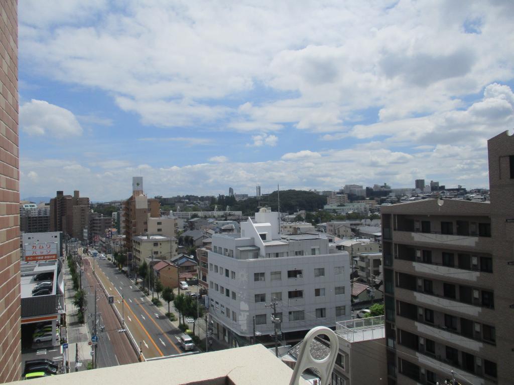 拡大写真:カレント茶屋ヶ坂 5階404の眺望(イメージ)