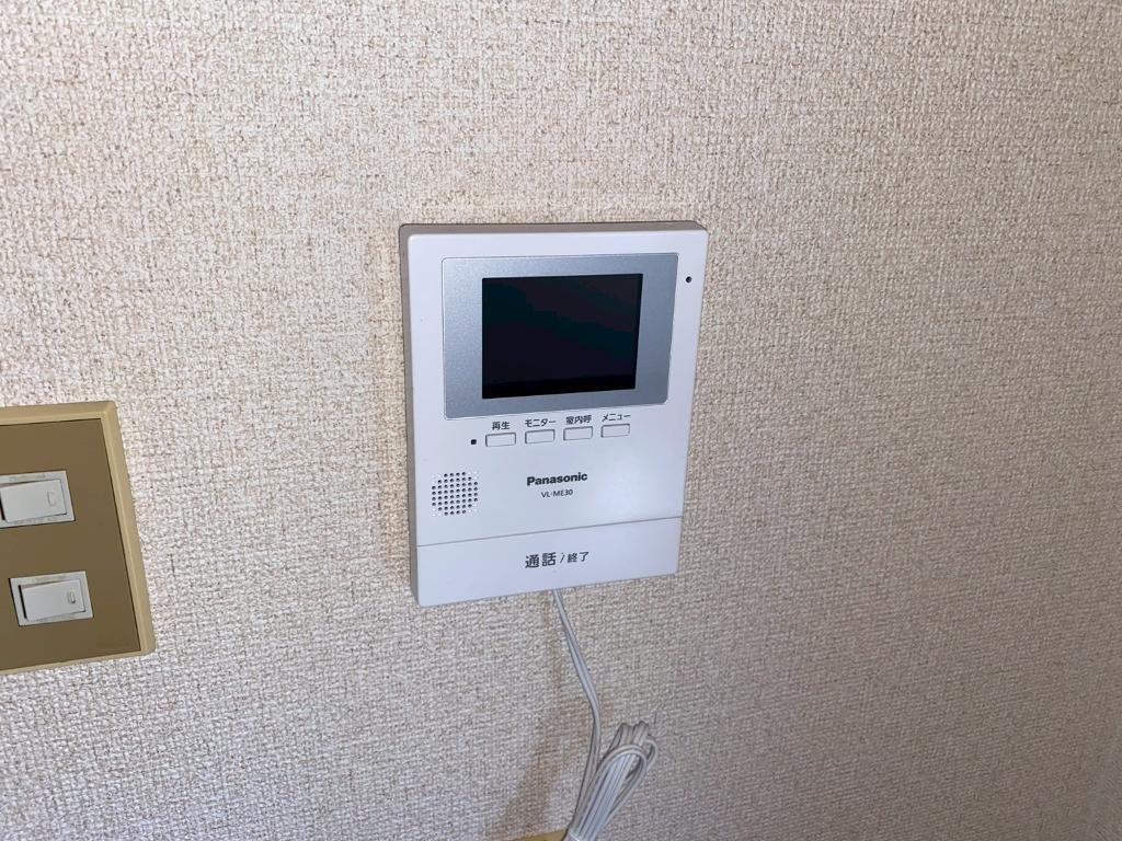 拡大写真:エール 4階405のカメラ付インターホン