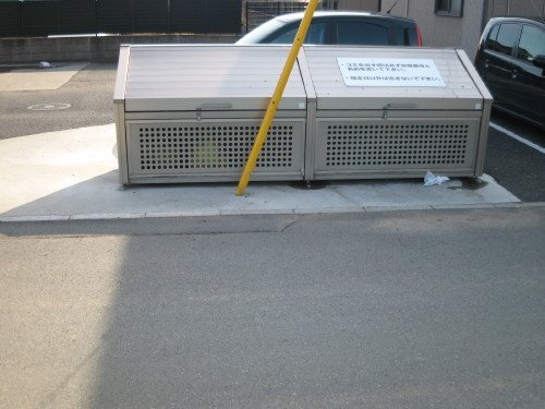 拡大写真:太田市大久保町 1階C102のゴミ置き場(イメージ)