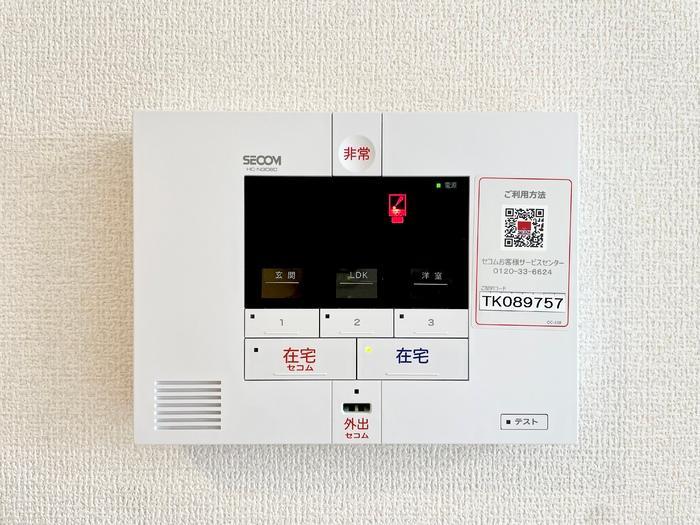 拡大写真:D-ROOM飯田町 3階302のセコム付き(イメージ)