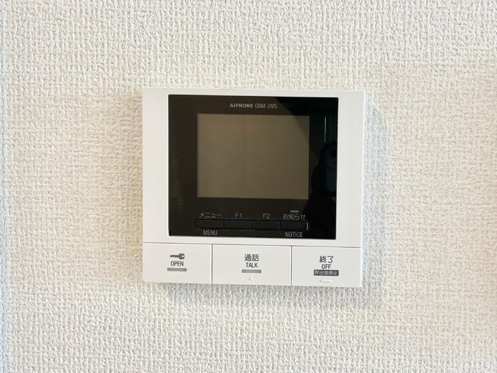 拡大写真:D-ROOM飯田町 3階302のTVドアホン(イメージ)