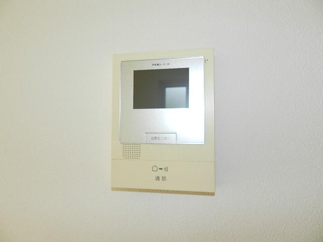 拡大写真：スプリングス 1階102のカメラ付インターホン