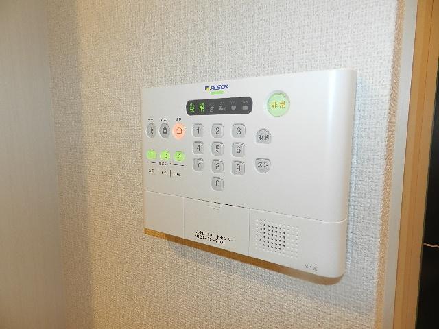 拡大写真:リシェス新山口 3階305のセキュリティ