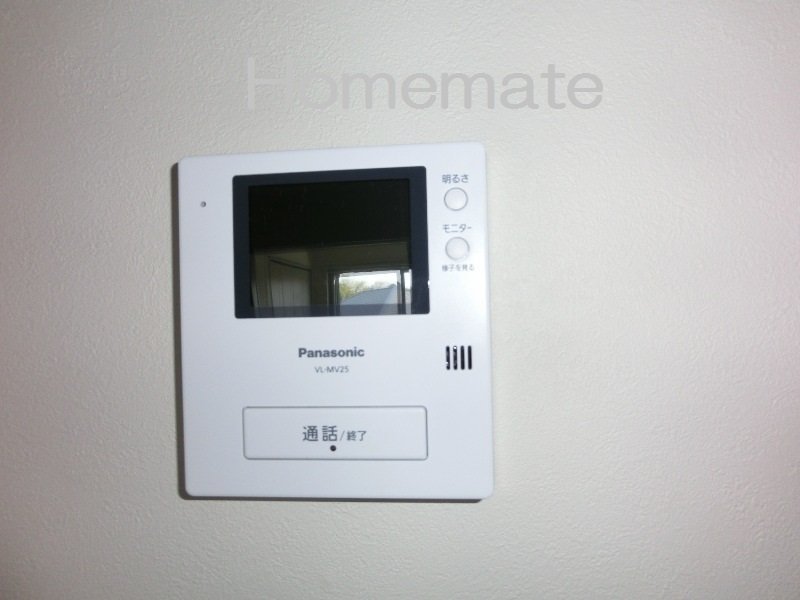 拡大写真:グランビュー実籾 2階202のカメラ付インターホン