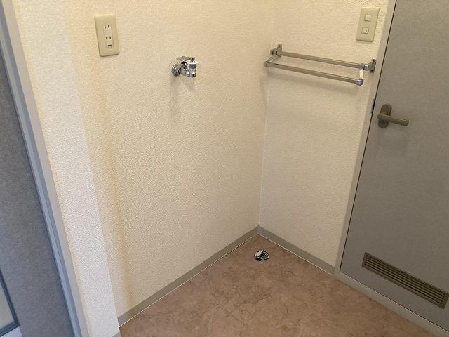 拡大写真:福島市八木田字川原内 1階102の洗濯機置場