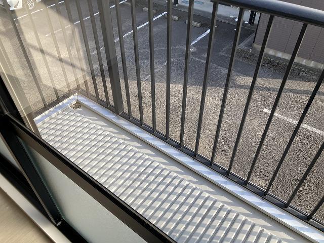 拡大写真:福島市八木田字川原内 2階202のベランダ