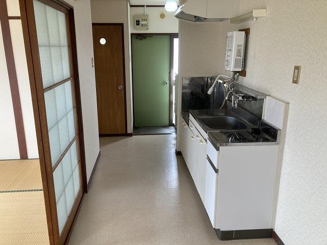 拡大写真:福島市黒岩字戸ノ内 2階203の廊下