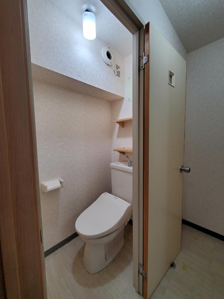 拡大写真:佐久市根々井 3階305のトイレ