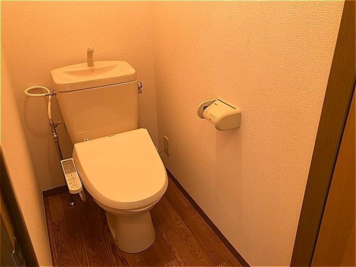 拡大写真:セジュール類家 1階B102のトイレ