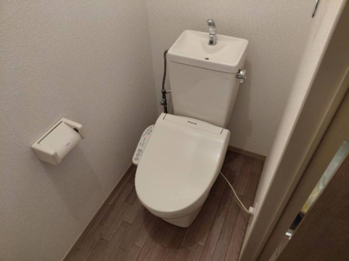 拡大写真:エヴァーグリーンコート 2階A201のトイレ