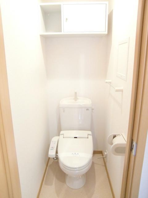 拡大写真:ハーモニー 2階201のトイレ