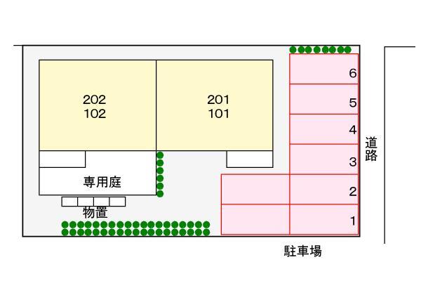 拡大写真:プリムラS 1階101のその他