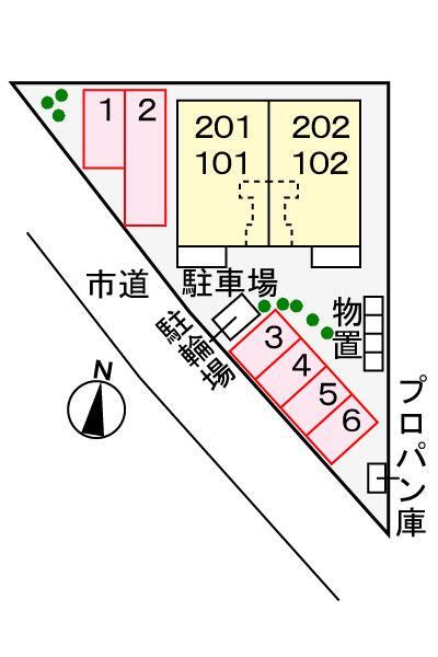 拡大写真:サンフラワーA・K 2階201のその他