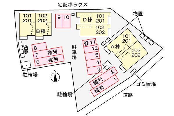 拡大写真:ネアタウンD 1階102のその他(イメージ)