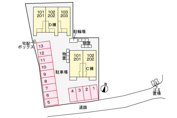拡大写真:アルカンシエルC・D 1階D102のその他(イメージ)