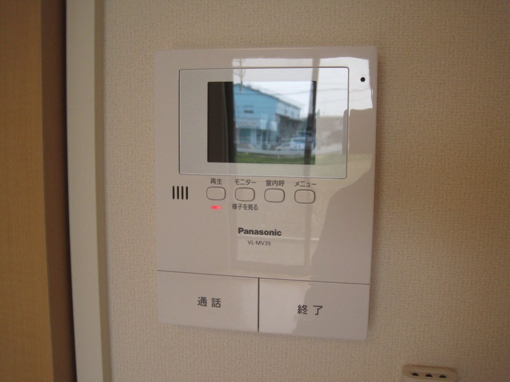 拡大写真:ソレイユⅡ 1階101のカメラ付インターホン