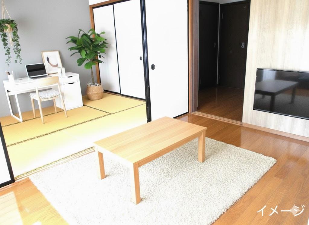 拡大写真:すまいるハイツ 2階203の室内(イメージ)