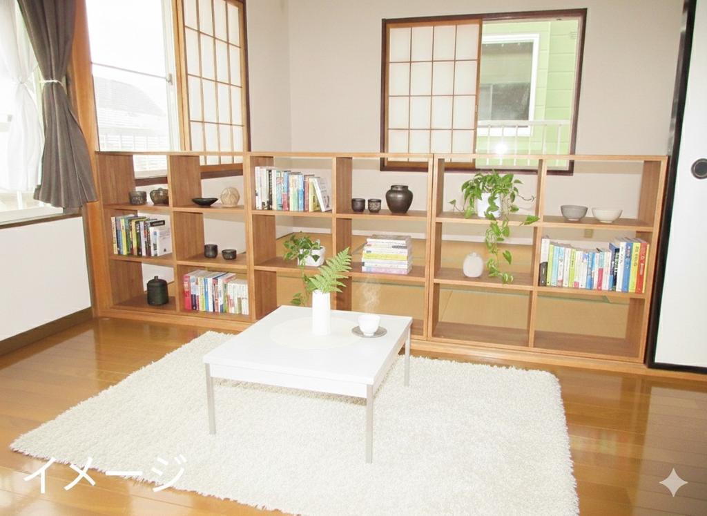 拡大写真:すまいるハイツ 2階203の室内(イメージ)