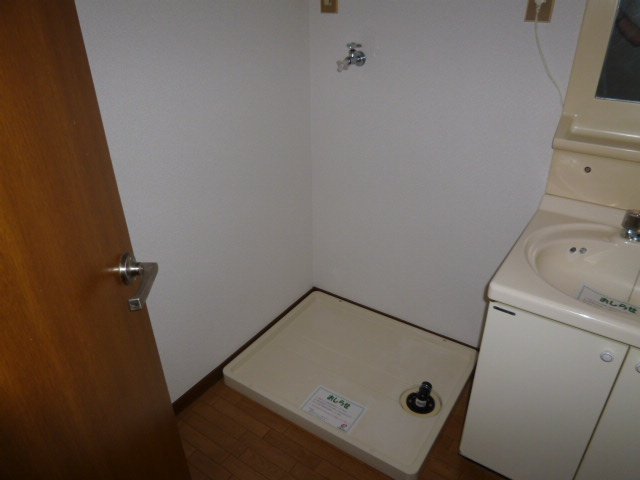 拡大写真:倉敷市笹沖 3階303の洗濯機置場