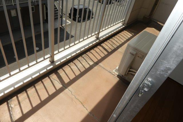 拡大写真:倉敷市笹沖 3階305のベランダ
