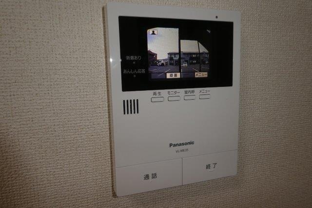 拡大写真:倉敷市中庄 2階202のカメラ付インターホン(イメージ)