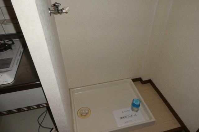 拡大写真:倉敷市田ノ上 2階203の洗濯機置場