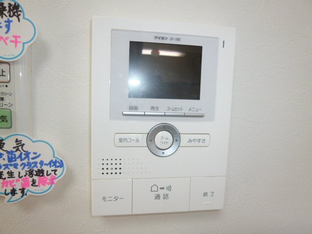 拡大写真:倉敷市藤戸町天城 2階203のカメラ付インターホン(イメージ)