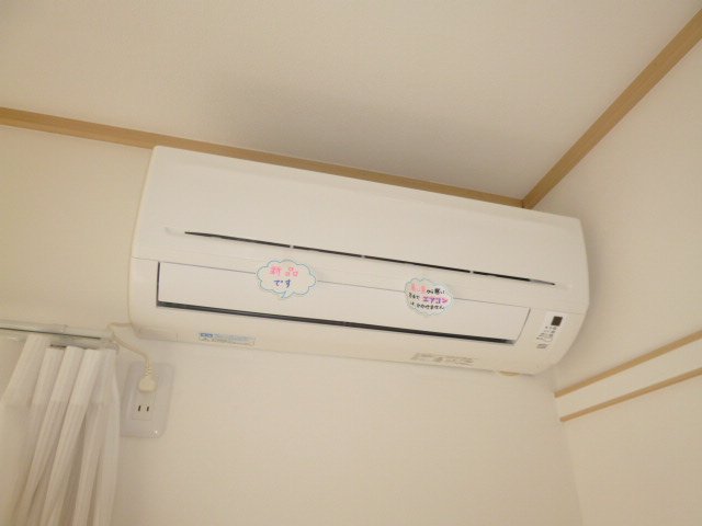 拡大写真:倉敷市藤戸町天城 2階202のエアコン