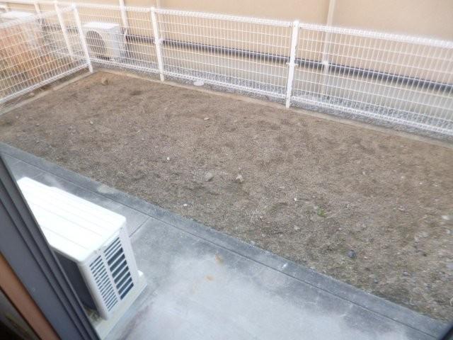 拡大写真:倉敷市福島 1階102の専用庭