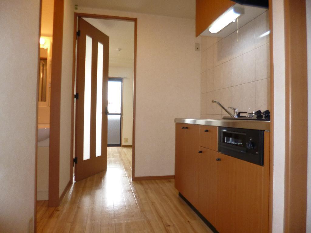 拡大写真：倉敷市上東 1階102のキッチン(イメージ)
