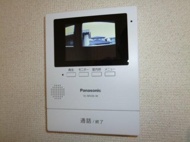 拡大写真:倉敷市上東 2階202のカメラ付インターホン(イメージ)