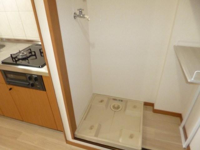 拡大写真:倉敷市上東 2階202の洗濯機置場(イメージ)