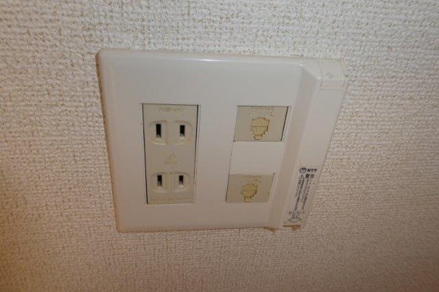 拡大写真:倉敷市水江 1階101の電話モジュラー