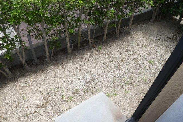 拡大写真:倉敷市上東 1階102の庭
