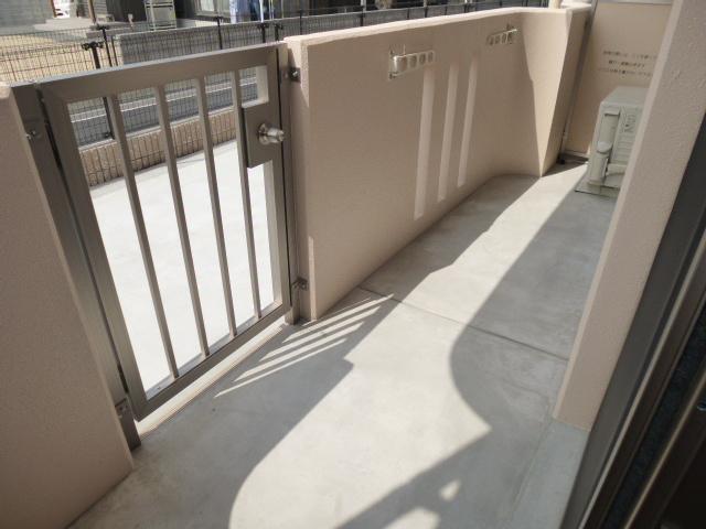 拡大写真:倉敷市水江 3階303のベランダ(イメージ)