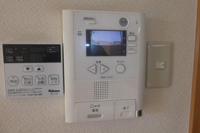 拡大写真:倉敷市老松町1丁目 2階203のカメラ付インターホン(イメージ)