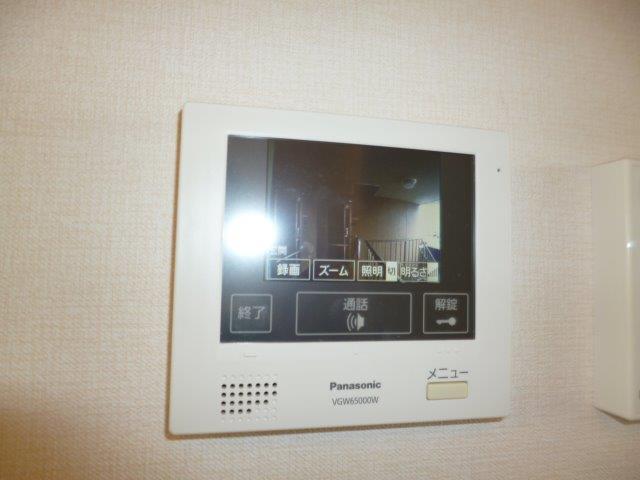 拡大写真:倉敷市水江 3階305のオートロック連動TVインターホン(イメージ)
