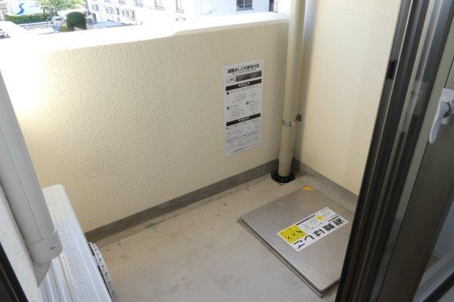 拡大写真:倉敷市幸町 2階202のベランダ(イメージ)