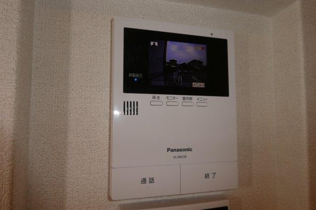 拡大写真:倉敷市酒津 2階203のカメラ付インターホン(イメージ)