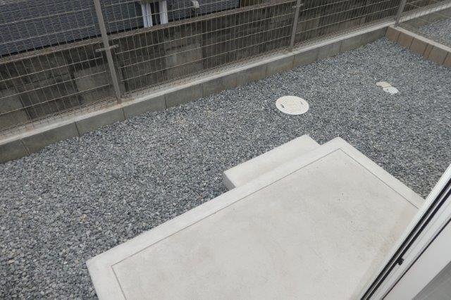 拡大写真:総社市小寺 1階107の専用庭(イメージ)