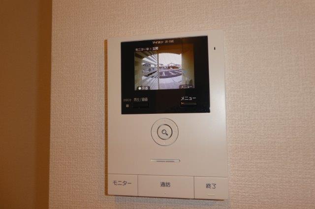 拡大写真:総社市小寺 1階107のカメラ付インターホン(イメージ)
