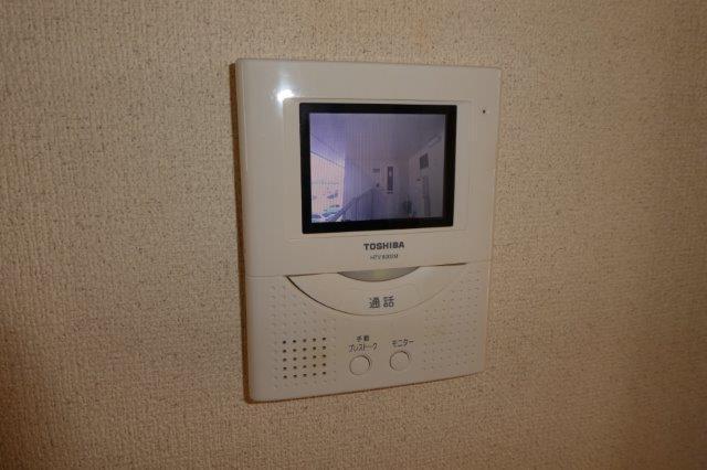拡大写真:総社市小寺 2階202のカメラ付インターホン