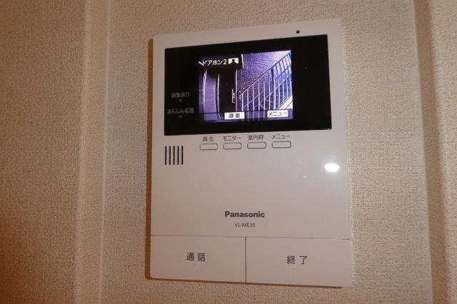 拡大写真：総社市総社１丁目 2階201のカメラ付インターホン(イメージ)