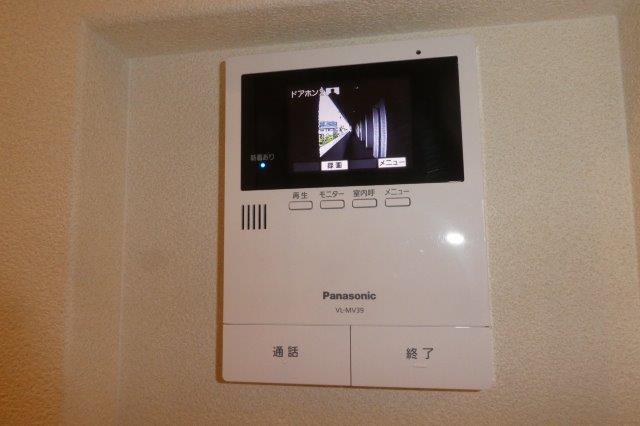 拡大写真:倉敷市新田 2階207のカメラ付インターホン(イメージ)