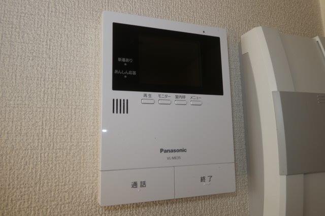 拡大写真:倉敷市茶屋町 2階202のカメラ付インターホン