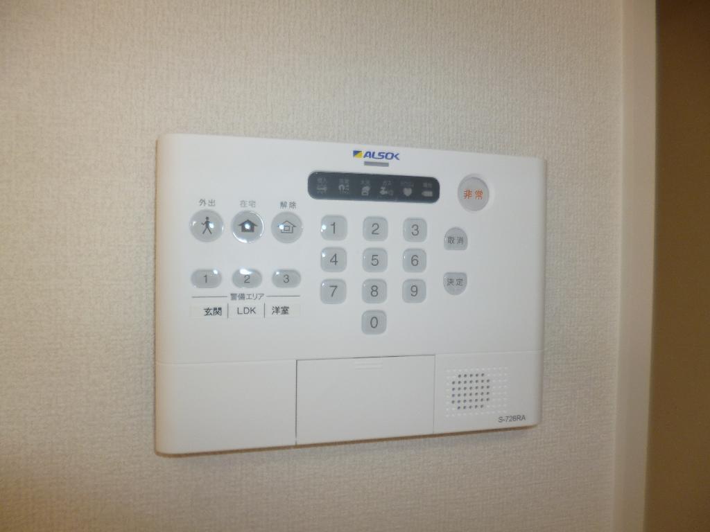 拡大写真:倉敷市阿知1丁目 1階102のセキュリティ