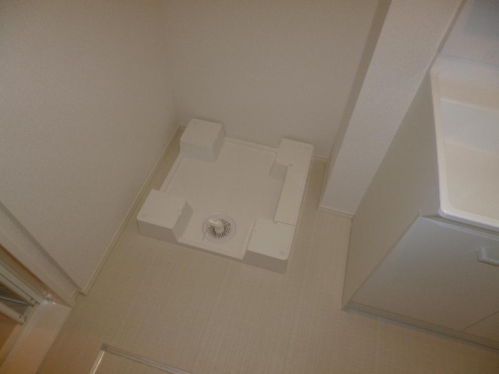 拡大写真:倉敷市阿知1丁目 1階102の洗濯機置き場