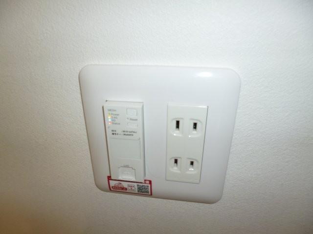 拡大写真:倉敷市真備町川辺 1階102の無料WI-FI