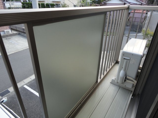 拡大写真:カプリ 1階101のバルコニー