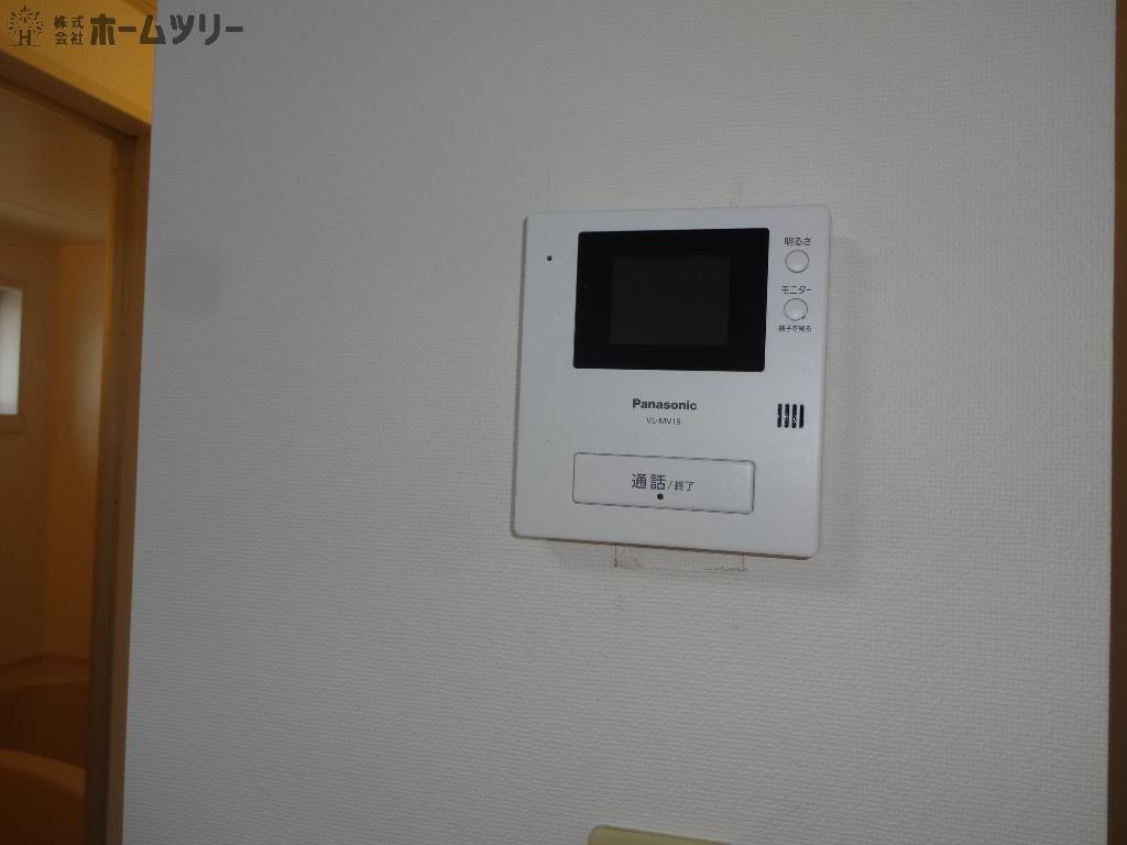 拡大写真:プリシェールエスアイ 2階201のカメラ付インターホン(イメージ)